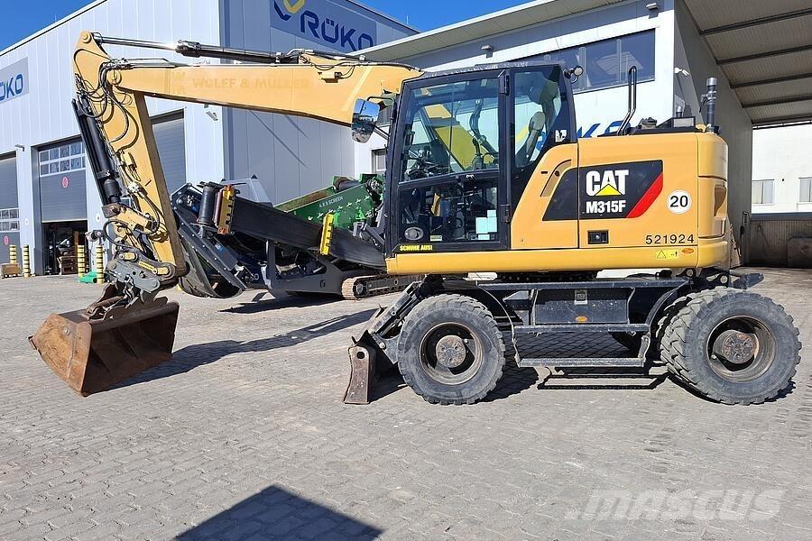 CAT M 315 F  휠 굴삭기