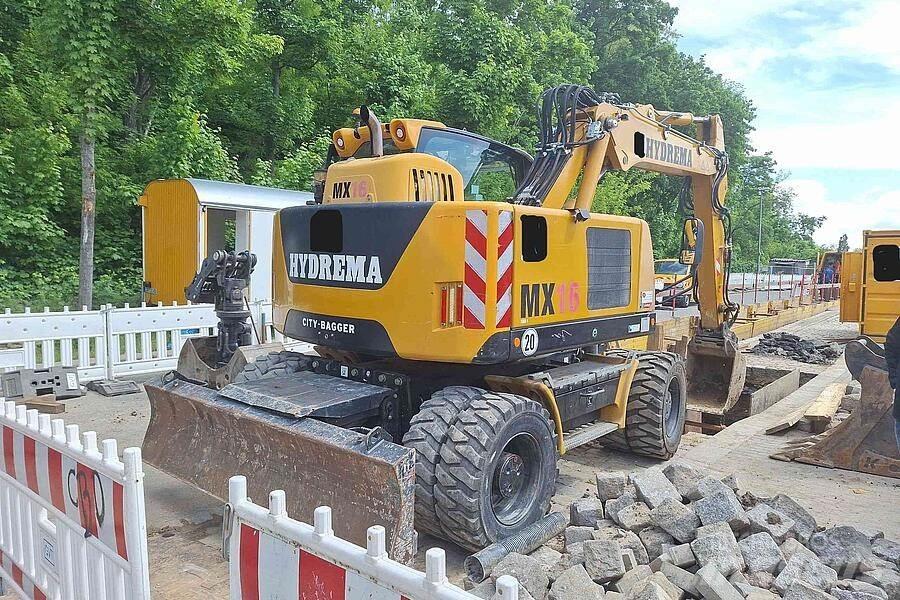 Hydrema MX 15  휠 굴삭기