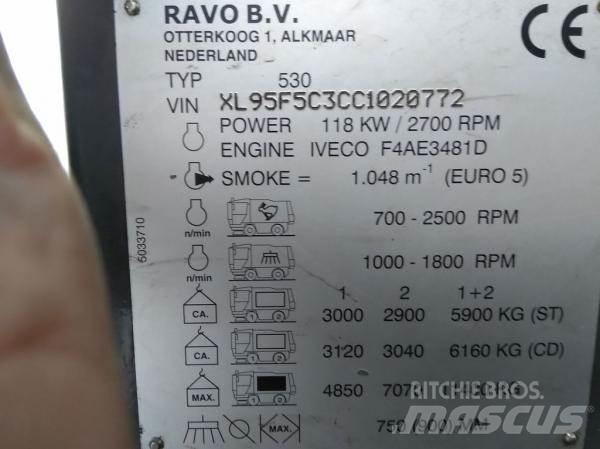 Ravo 530 CD 도로 청소차