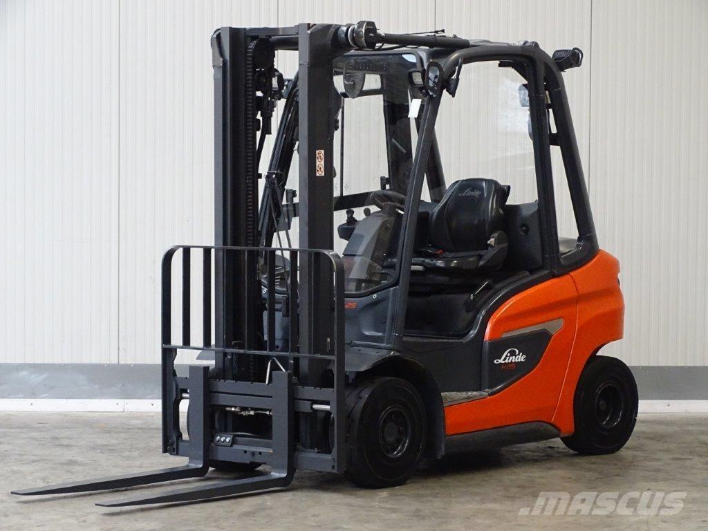Linde H25D-01 디젤 지게차