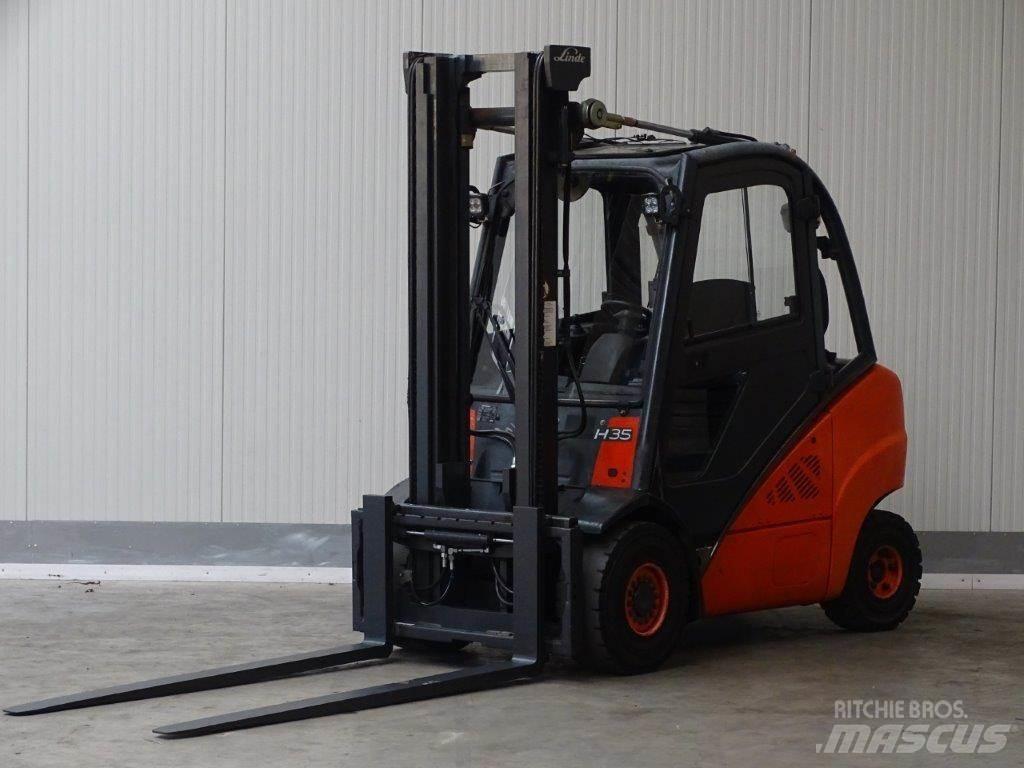 Linde H35D 디젤 지게차