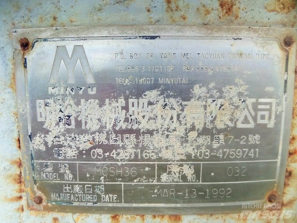 Minyu MCSH36 크러셔