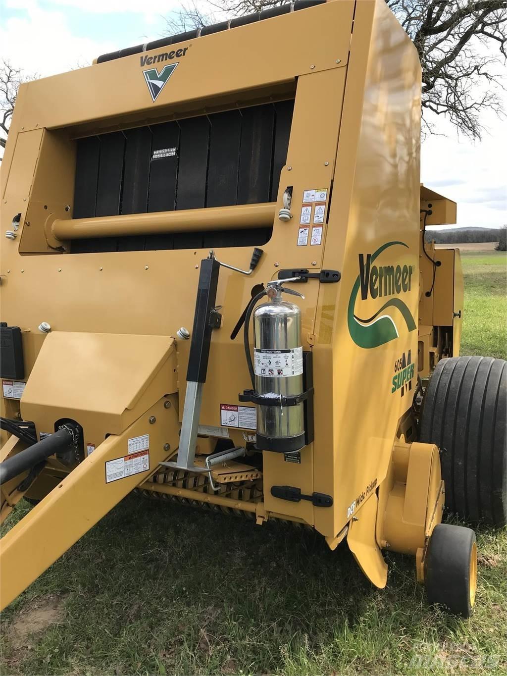 Vermeer 605SM 원형 곤포기
