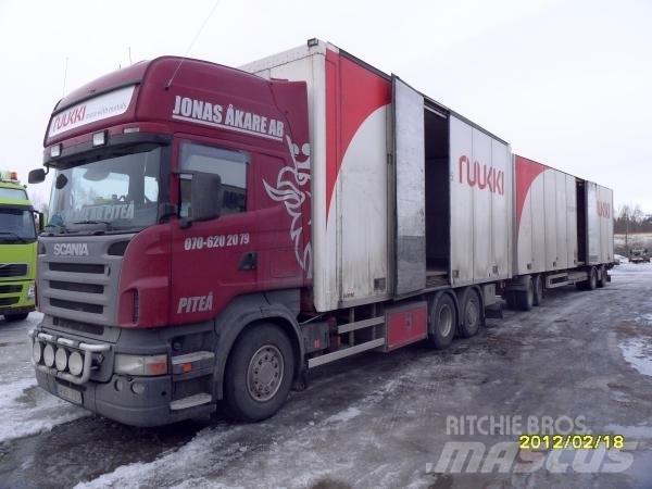 Scania R500 탑차 트럭