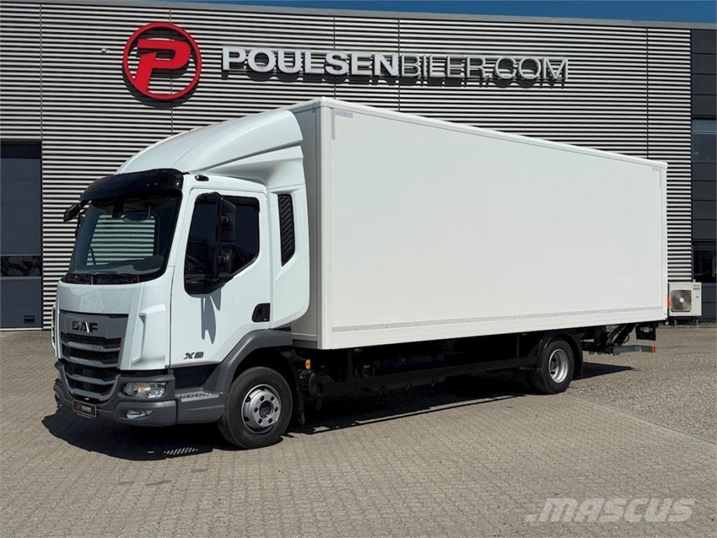 DAF XB230 m. lift 탑차 트럭