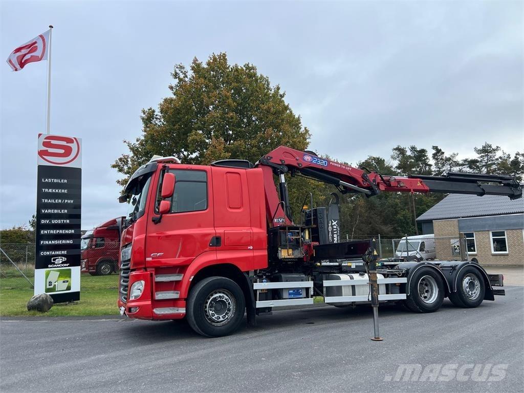 DAF CF 430 6x2*4 FAN 케이블 리프트 탈착식 트럭