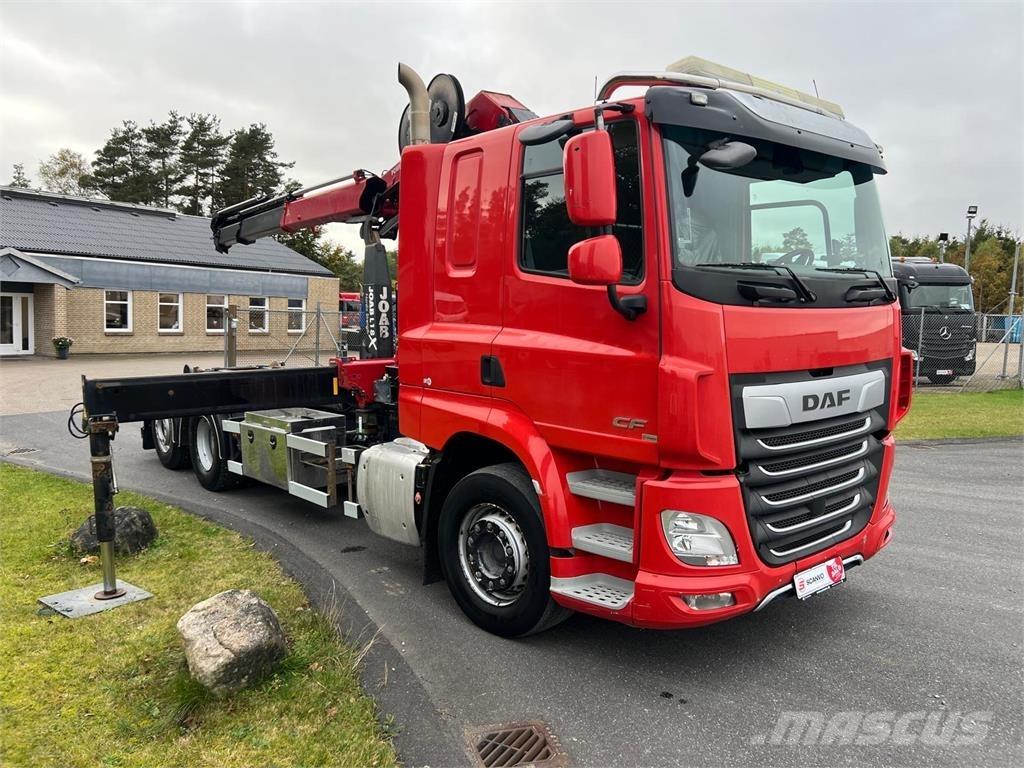 DAF CF 430 6x2*4 FAN 케이블 리프트 탈착식 트럭