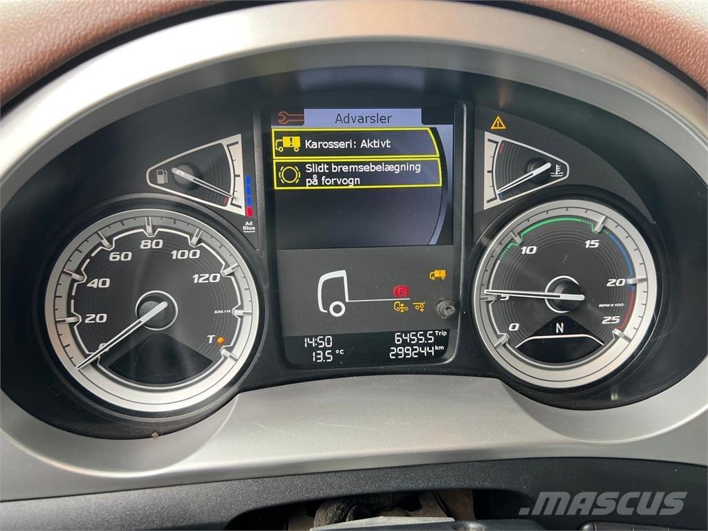 DAF CF 430 6x2*4 FAN 케이블 리프트 탈착식 트럭