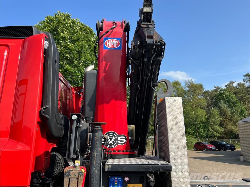 DAF CF 480 FAX 8x2*6 케이블 리프트 탈착식 트럭