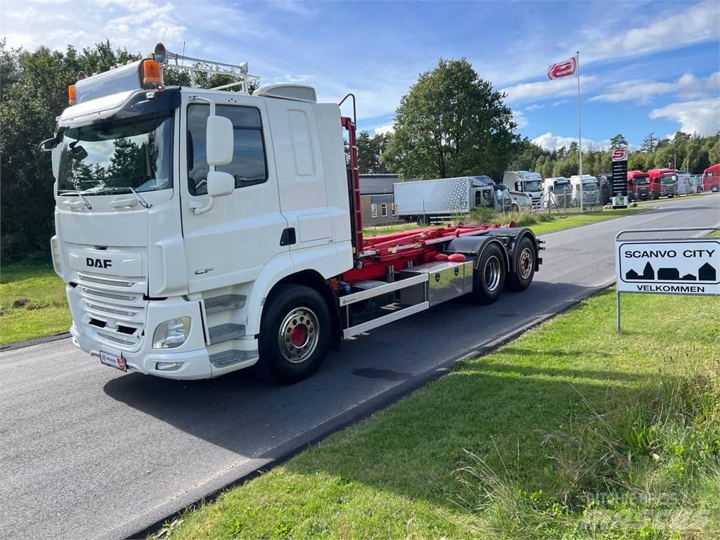 DAF CF 530 6x2*4 FAN 훅 리프트 트럭