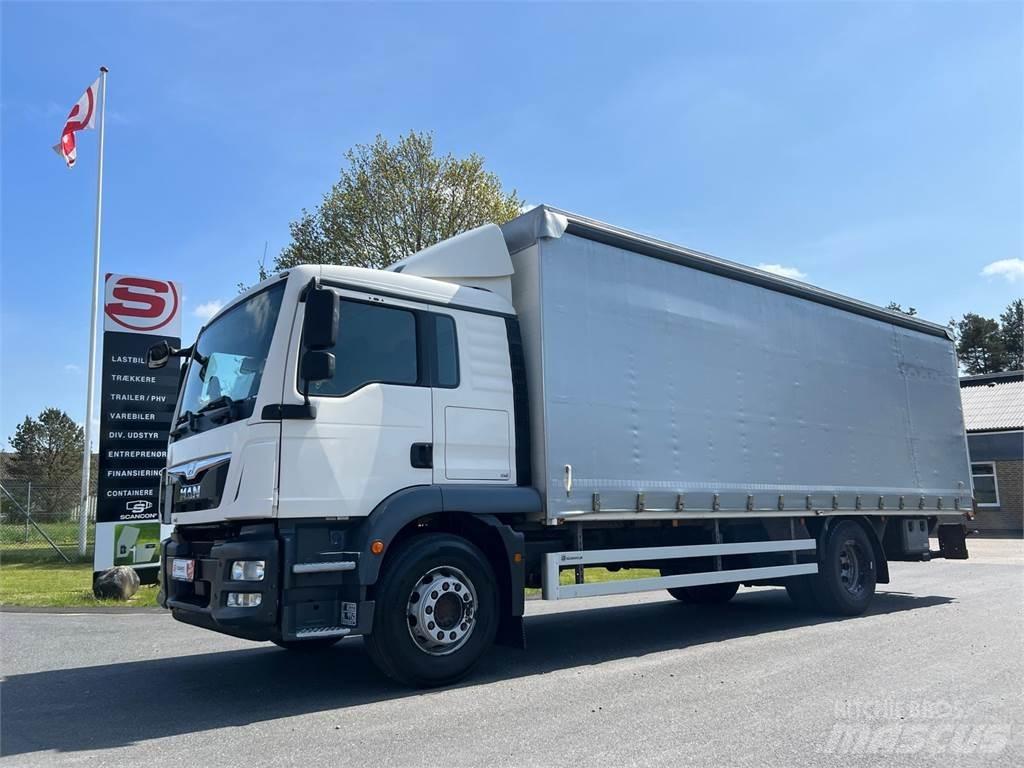 MAN TGM 18-340 BL 커튼사이더 트럭