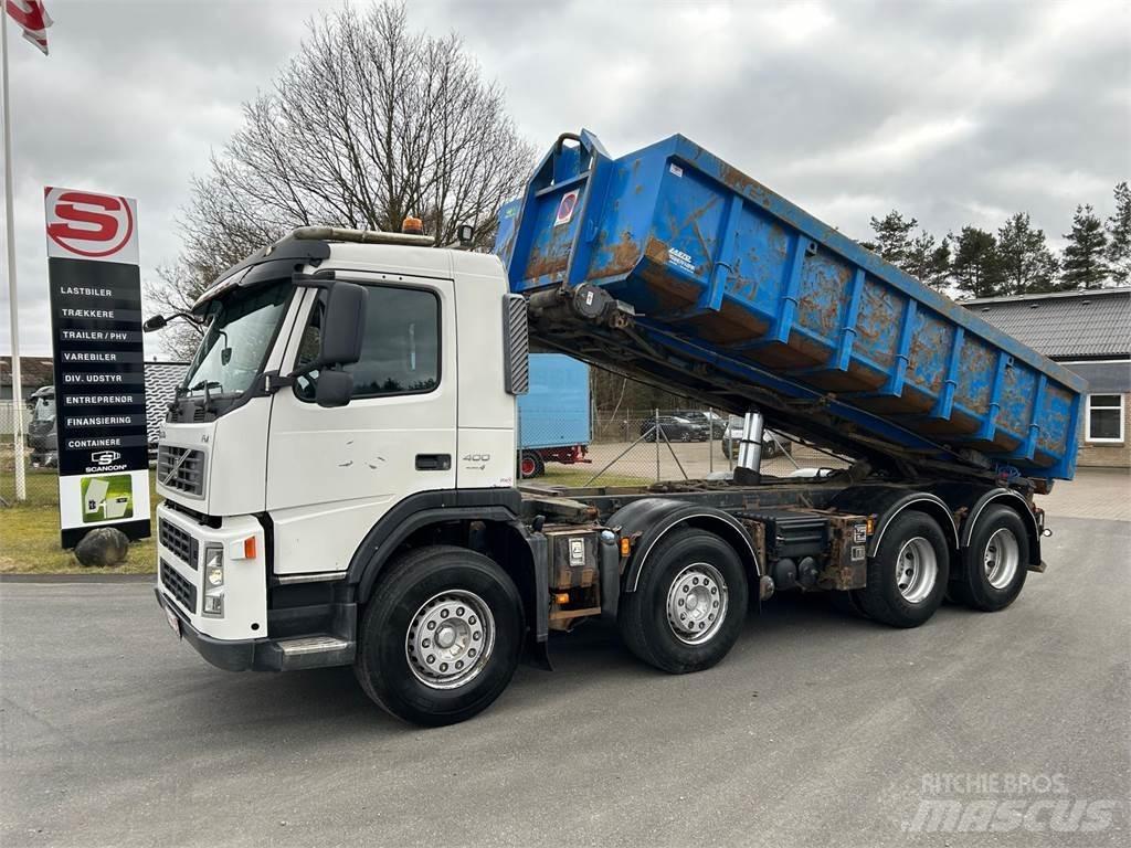 Volvo FM400 8x4 케이블 리프트 탈착식 트럭