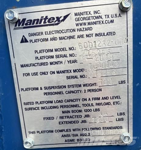Manitex  크레인 부품 및 장비