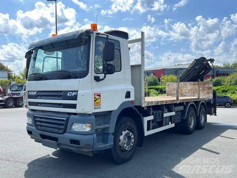 DAF CF85 410 플랫베드/드롭사이드 트럭