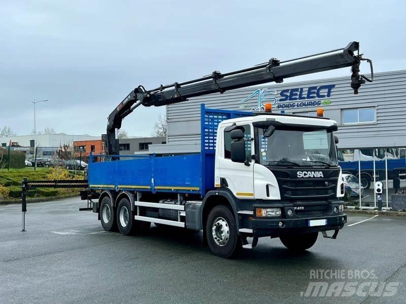 Scania P 410 크레인 트럭