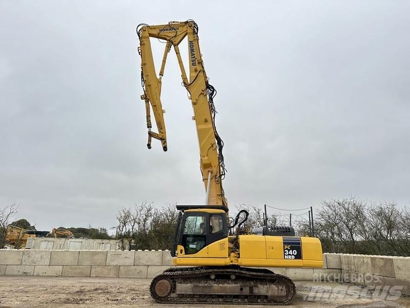 Komatsu PC340 HRD-7 파쇄용 굴삭기