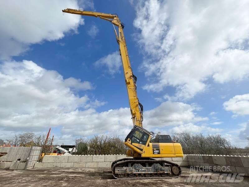 Komatsu PC490HRD-11 파쇄용 굴삭기