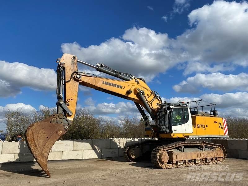 Liebherr R970 SHD 파쇄용 굴삭기