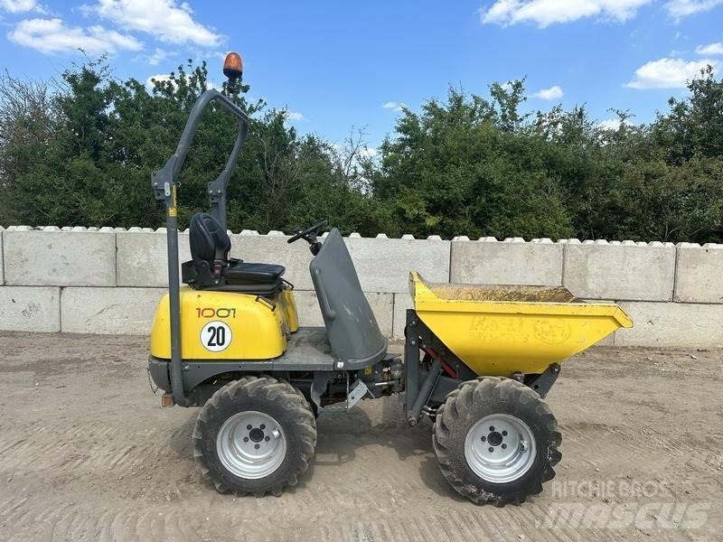 Wacker Neuson 1001 건설현장 덤프트럭