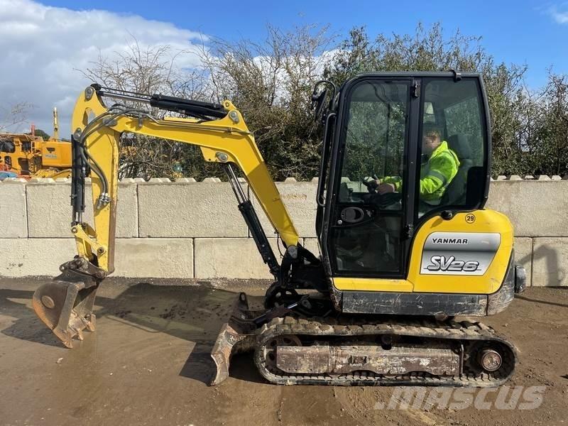 Yanmar sv26 소형 굴삭기 7톤 미만