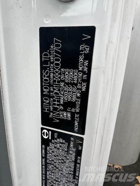 Hino 155 탑차 트럭