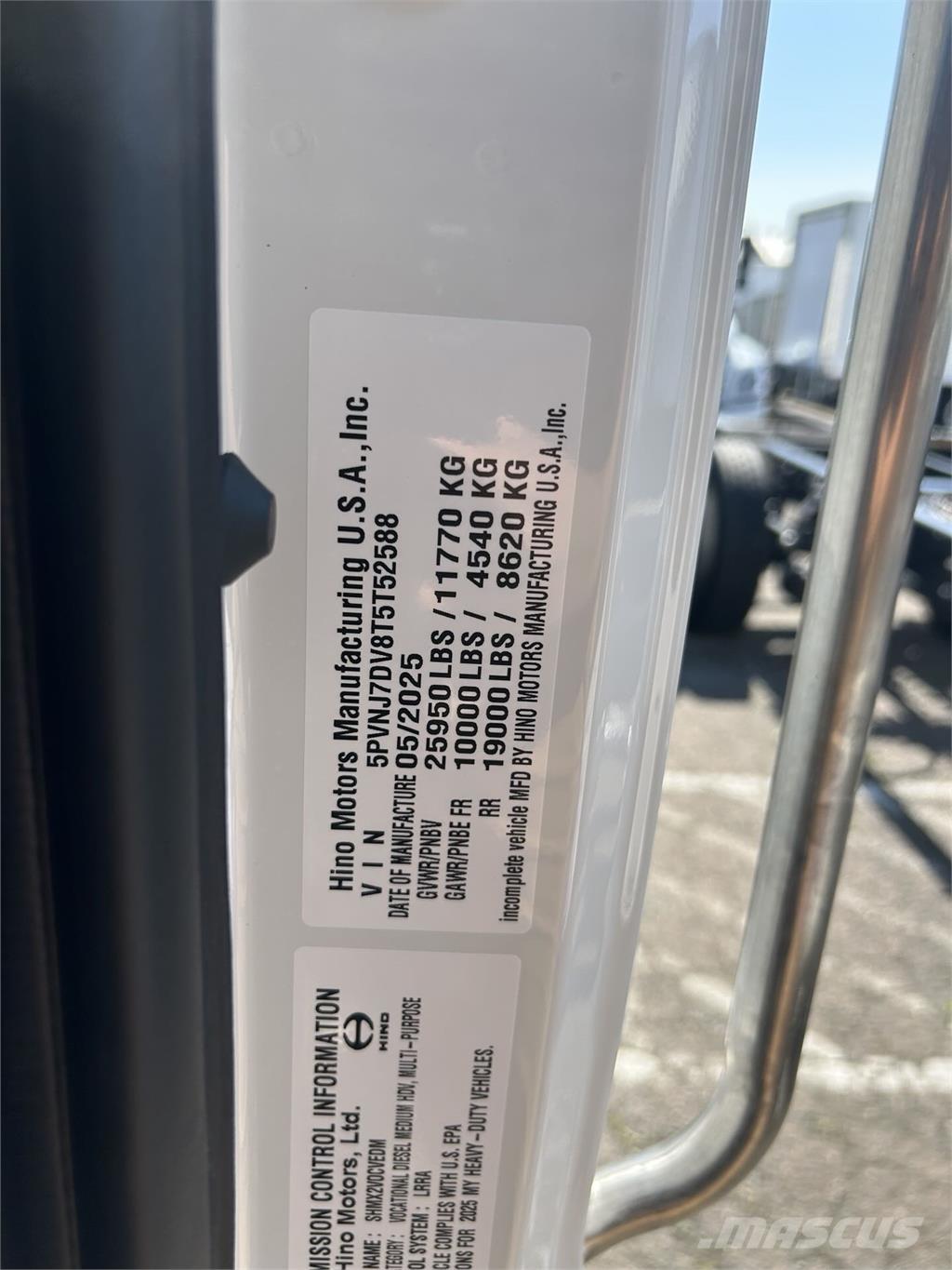 Hino L6 탑차 트럭