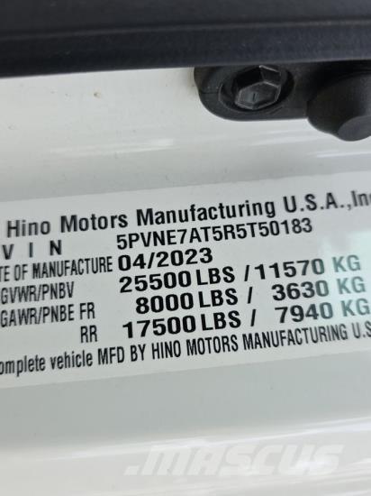 Hino L6 탑차 트럭