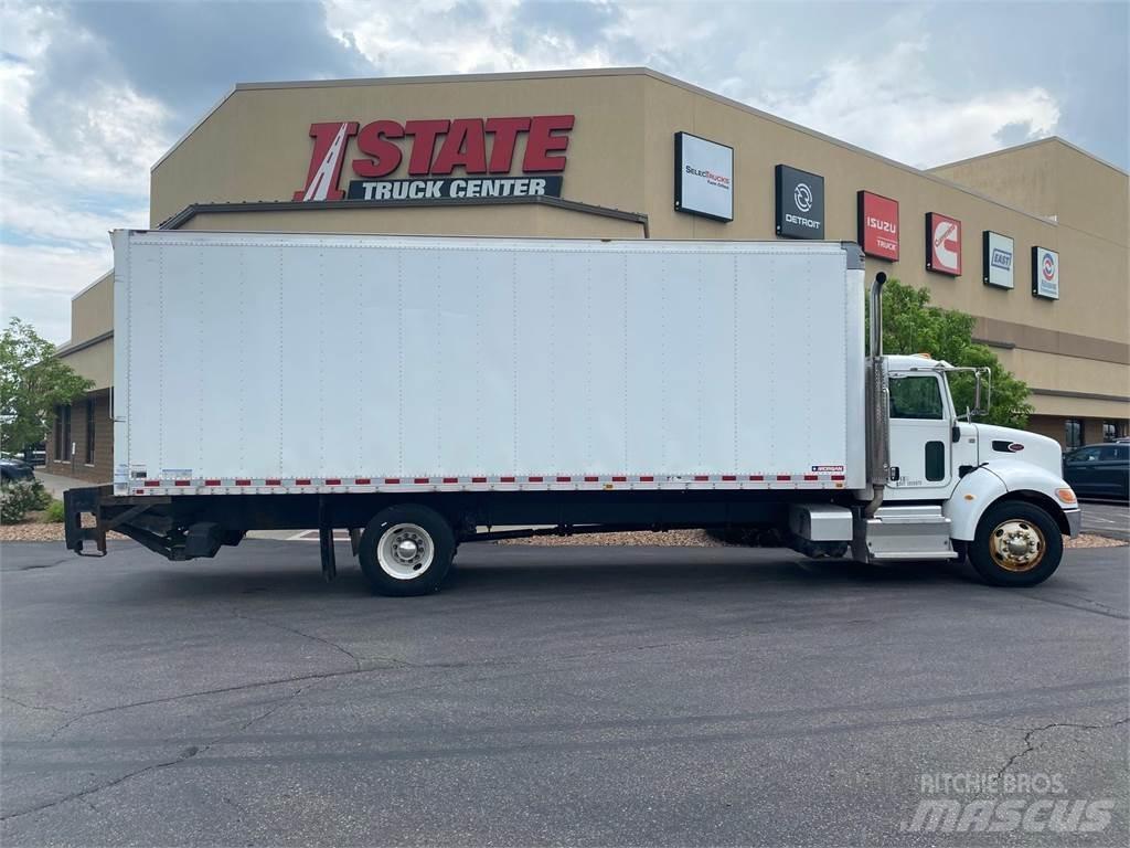 Peterbilt 337 탑차 트럭