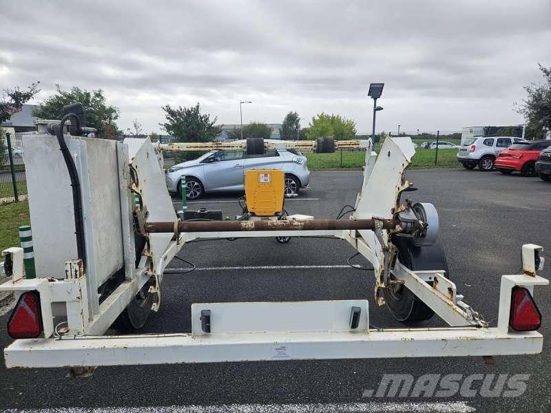 Adoc 3T5 플랫베드/드롭사이드 트레일러