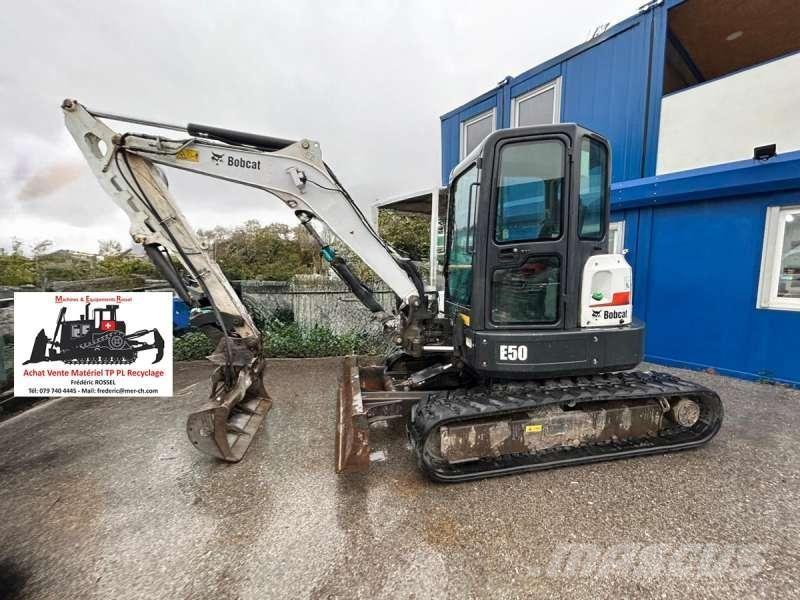 Bobcat E50 소형 굴삭기 7톤 미만