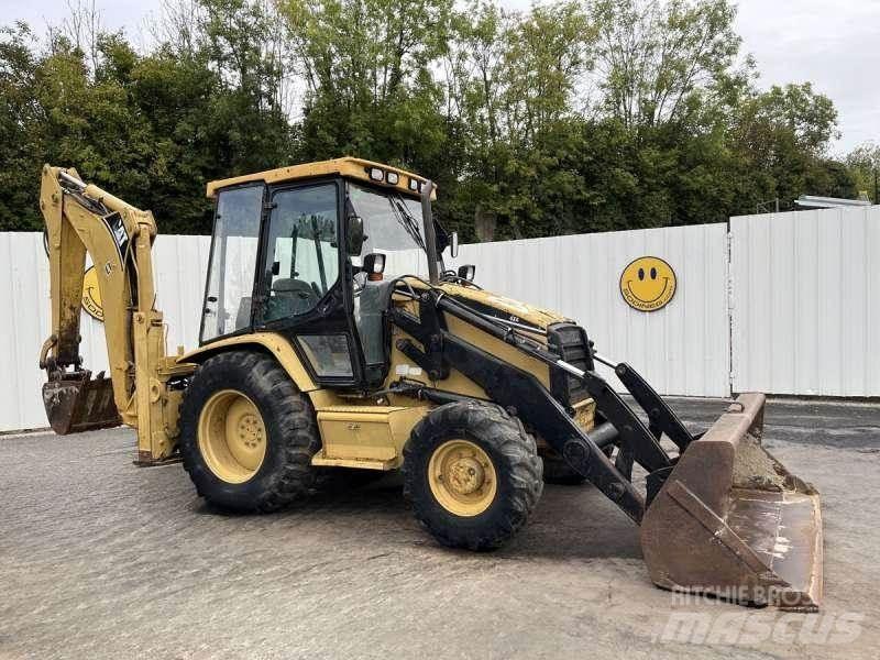 CAT 428C 백호로더