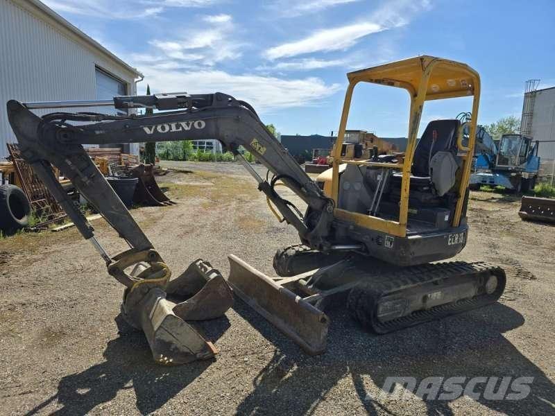 Volvo ECR38 소형 굴삭기 7톤 미만