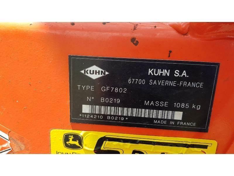 Kuhn GF7802 갈퀴 및 테더
