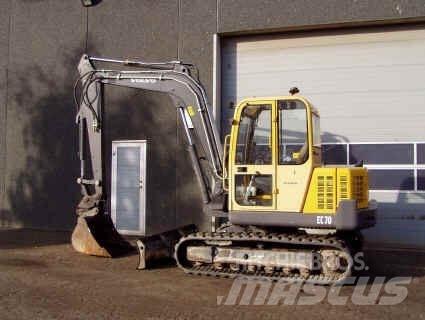 Volvo EC70 소형 굴삭기 7톤 미만