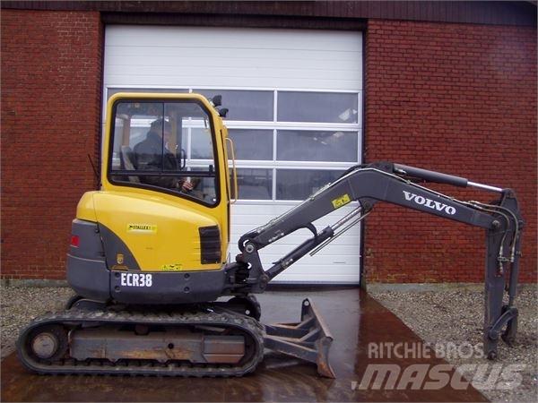 Volvo ECR38 소형 굴삭기 7톤 미만
