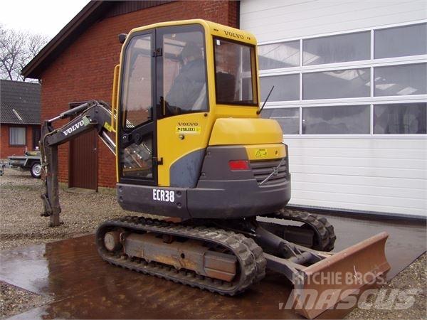 Volvo ECR38 소형 굴삭기 7톤 미만
