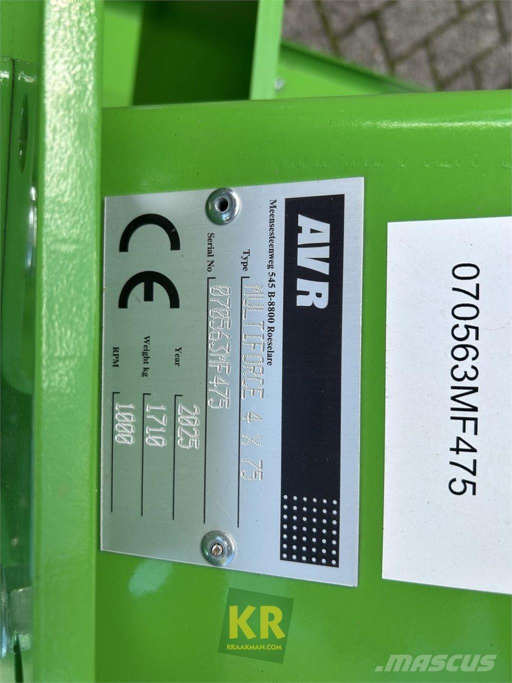 AVR MultiForce 감자수확기