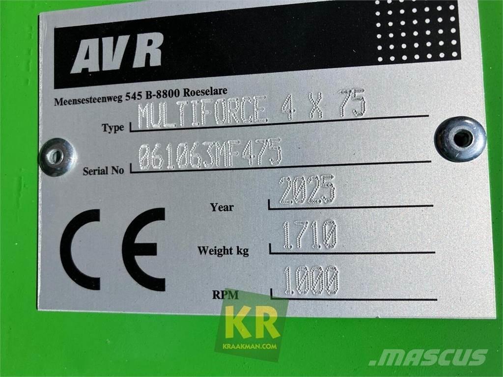 AVR MultiForce 줄뿌림 작물 경운기