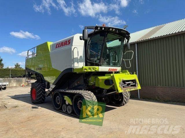 CLAAS LEXION 750 콤바인 수확기