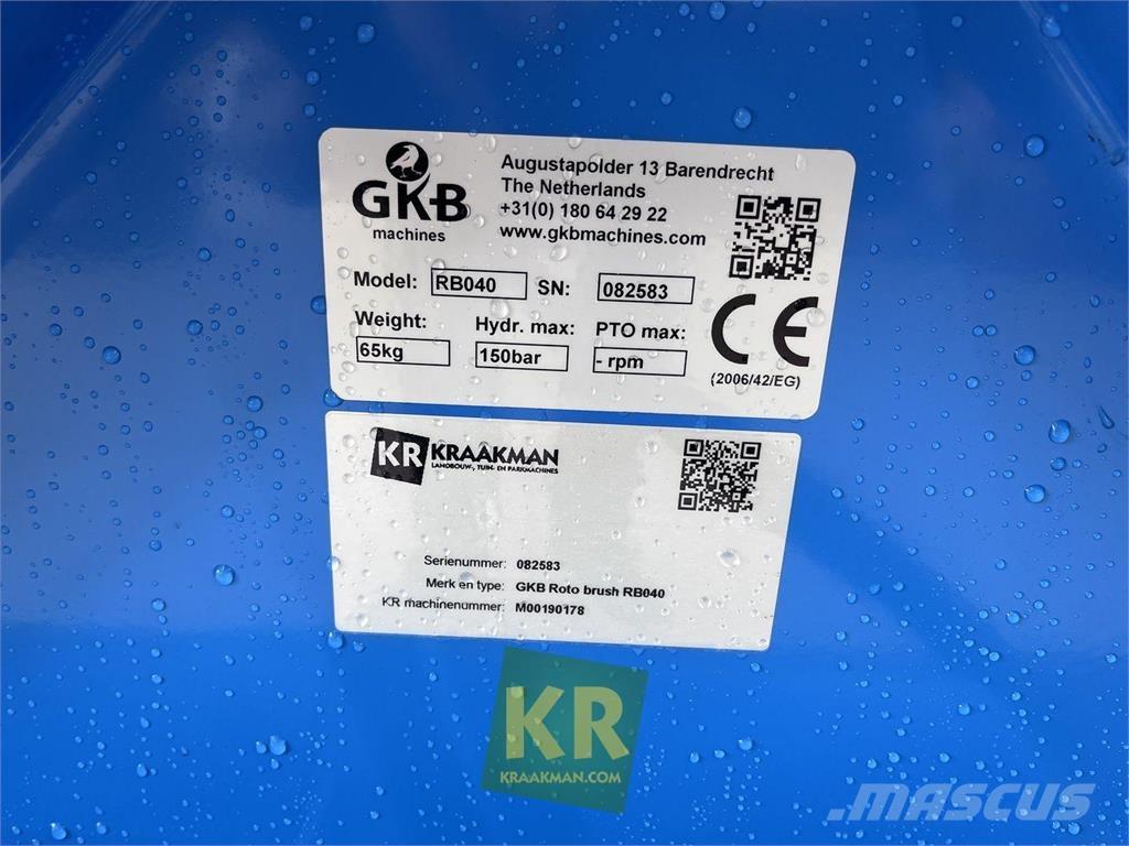 GKB Rotobrush 토양관리 장비 - 기타