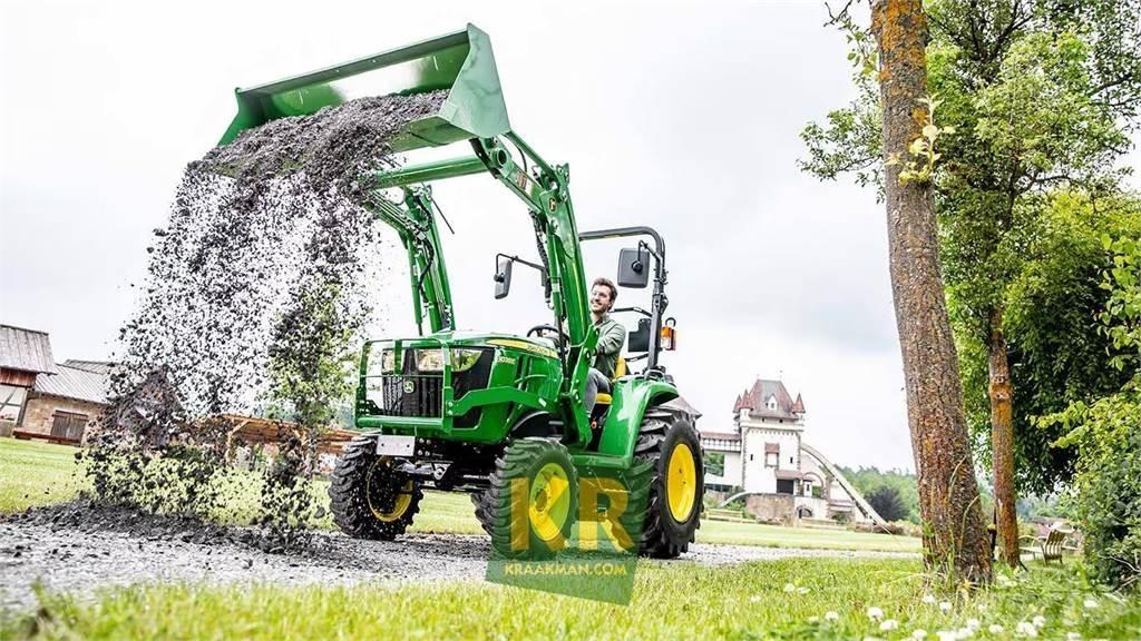John Deere 300E 프론트 로더 및 굴착기
