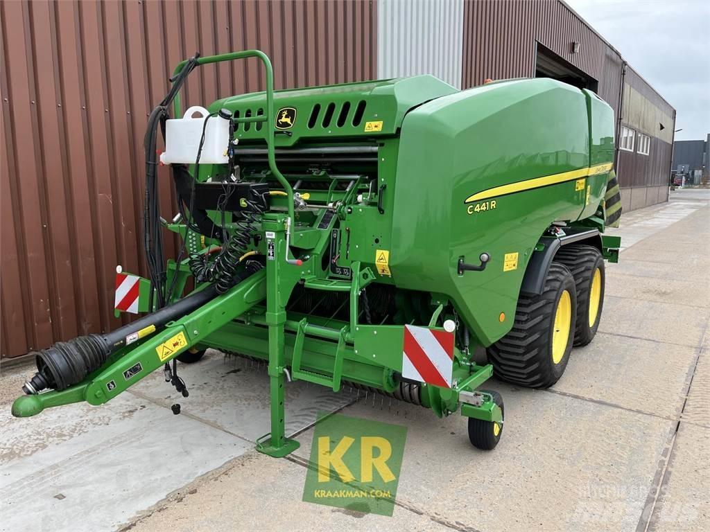 John Deere C441R 원형 곤포기