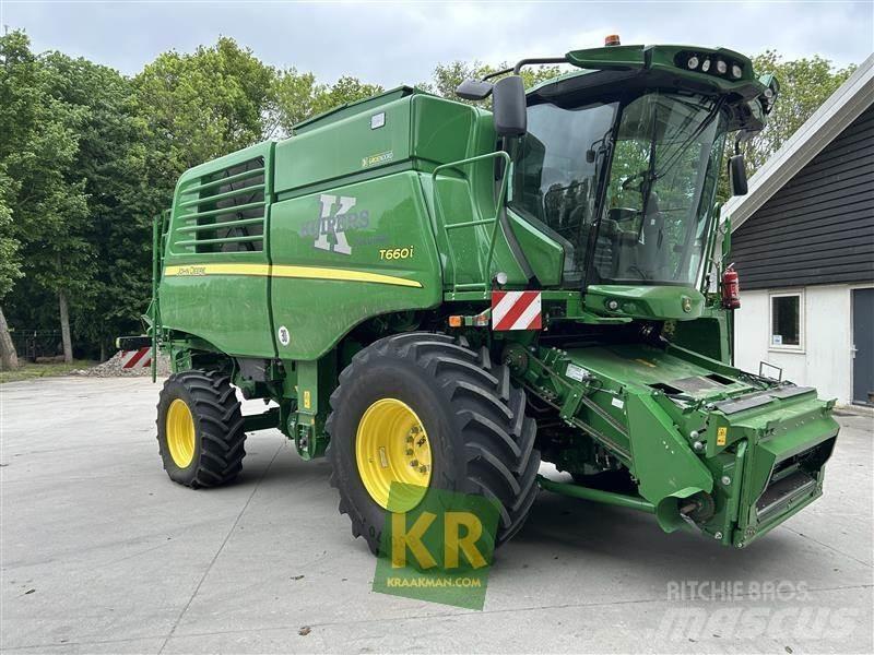 John Deere T660 콤바인 수확기