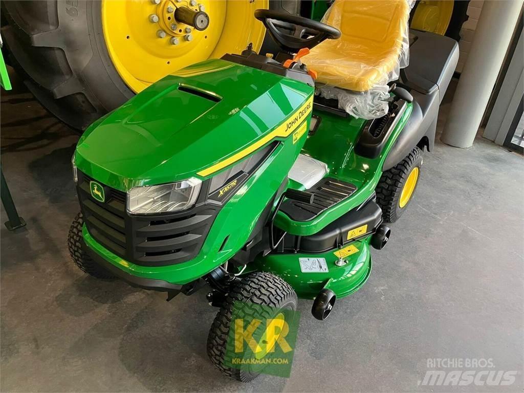 John Deere X167R 탑승형 잔디깎기