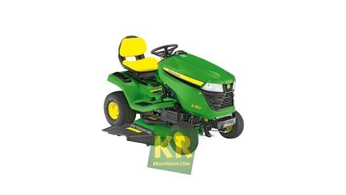 John Deere X350 탑승형 잔디깎기