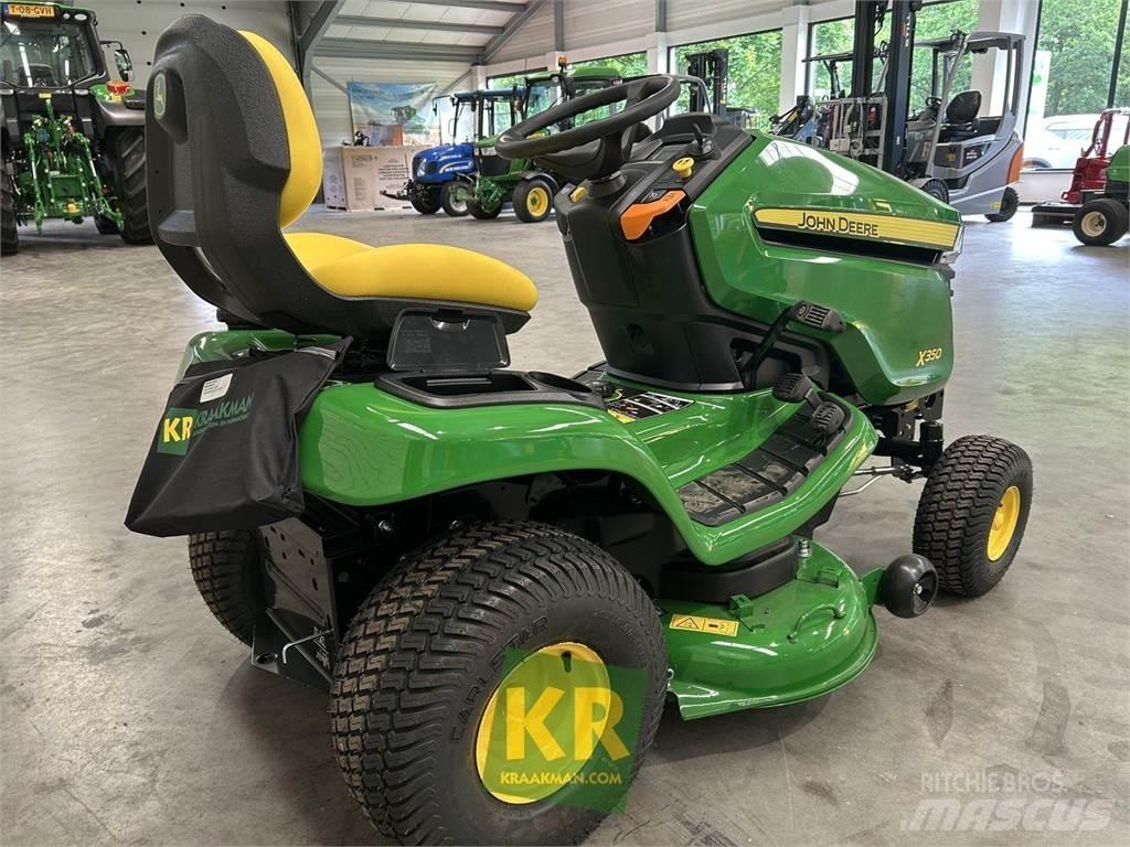 John Deere X350 탑승형 잔디깎기