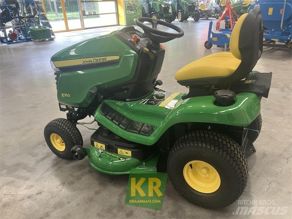 John Deere X350 탑승형 잔디깎기