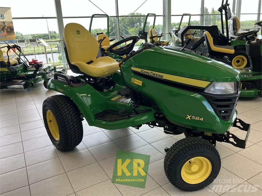 John Deere X584 탑승형 잔디깎기