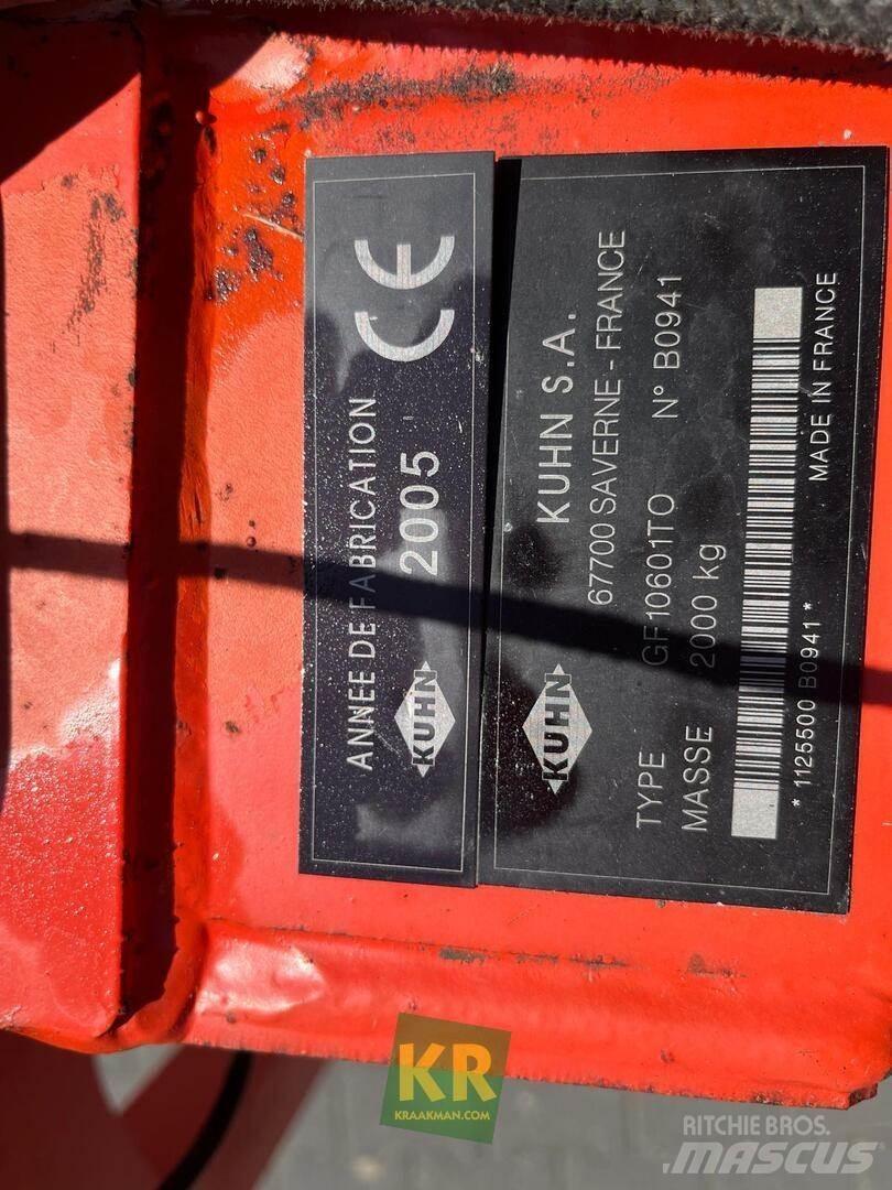 Kuhn GF 10601 갈퀴 및 테더