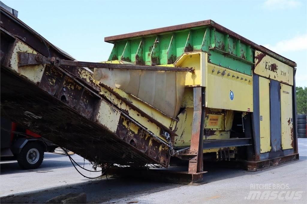 EuRec Z85 폐기물 분쇄기